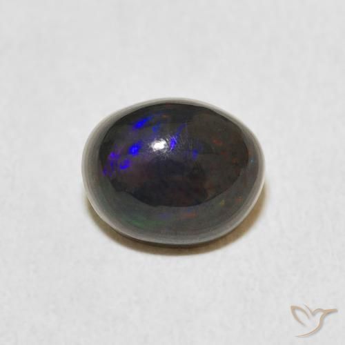 Opale Multicolore naturelle ovale, 0.91 ct, Opaque