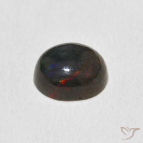 Opale Multicolore naturelle ovale, 0.91 ct, Opaque