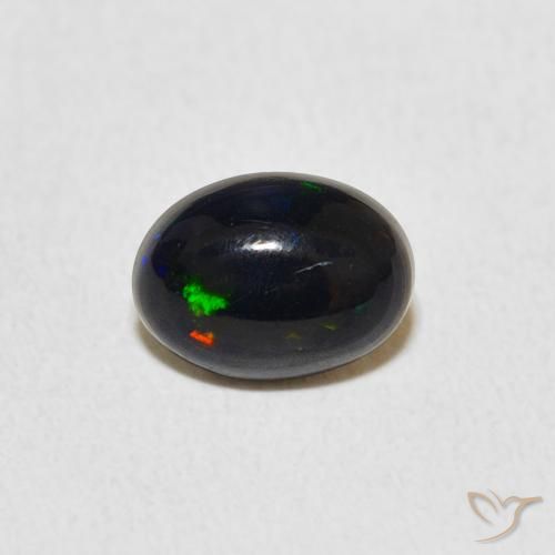 0.51ct Naturel Multicolore Opale, ovale, Opaque, Photo A