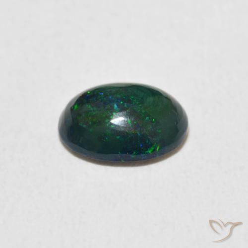 Opale Multicolore naturelle ovale, 1.06 ct, Opaque