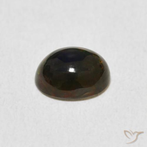 Opale Multicolore naturelle ovale, 0.66 ct, Opaque