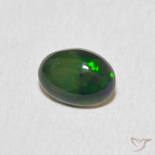 Opale Multicolore naturelle ovale, 0.42 ct, Opaque