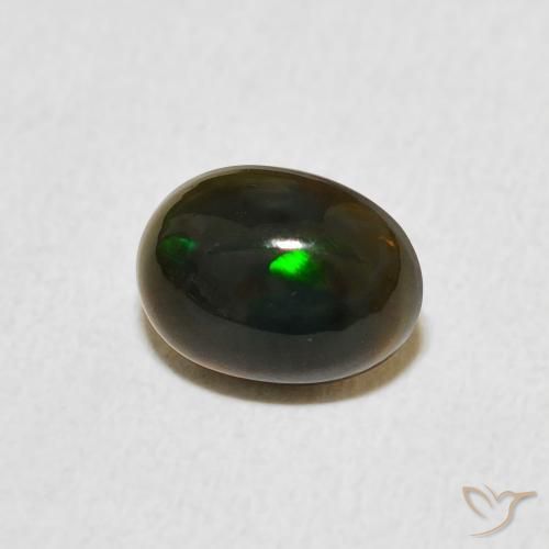 Opale Multicolore naturelle ovale, 0.73 ct, Opaque