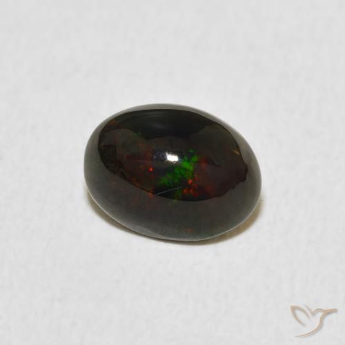 Opale Multicolore naturelle ovale, 0.64 ct, Opaque