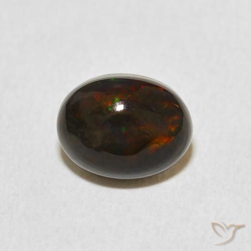 Opale Multicolore naturelle ovale, 1.39 ct, Opaque