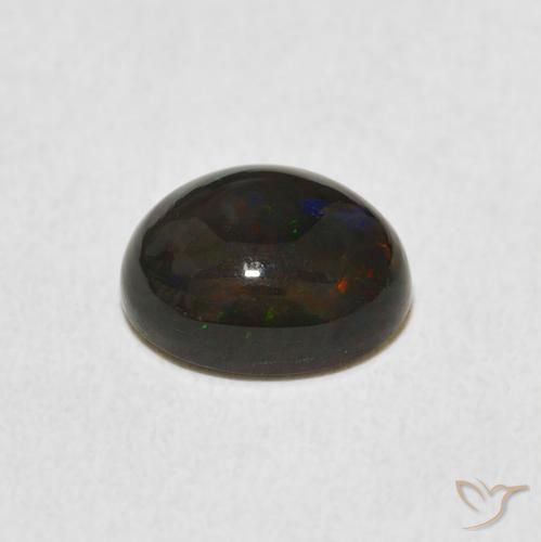 Opale Multicolore naturelle ovale, 1.39 ct, Opaque