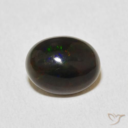 1.06ct Naturel Multicolore Opale, ovale, Opaque