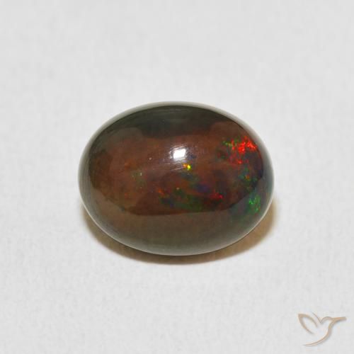 Opale Multicolore naturelle ovale, 1.72 ct, Opaque