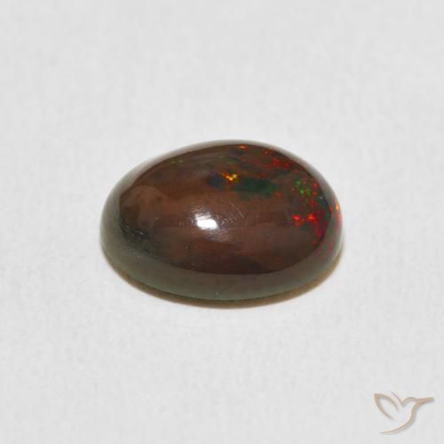 Opale Multicolore naturelle ovale, 1.72 ct, Opaque