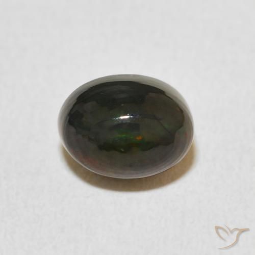 1.29ct Naturel Multicolore Opale, ovale, Opaque