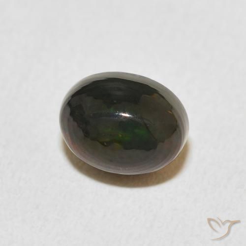 Opale Multicolore naturelle ovale, 1.29 ct, Opaque