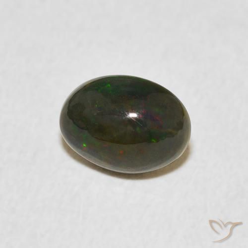 Opale Multicolore naturelle ovale, 0.79 ct, Opaque