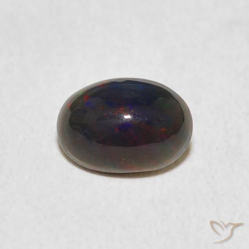 0.56ct Naturel Multicolore Opale, ovale, Opaque
