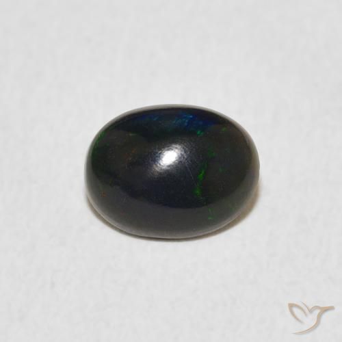 Opale Multicolore naturelle ovale, 0.60 ct, Opaque