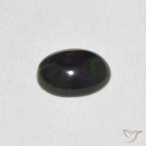 Opale Multicolore naturelle ovale, 0.60 ct, Opaque
