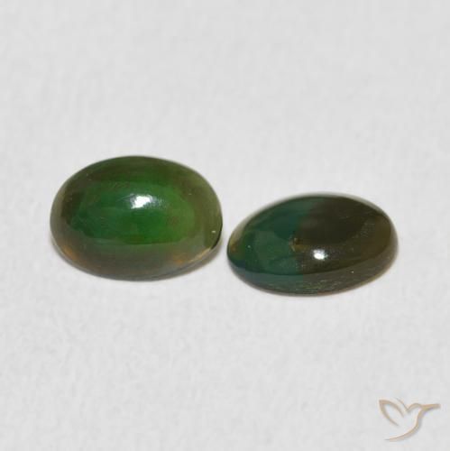 Shop natural 0.82ct Multicolore Opale gems, ovale, from Ethiopie at GemSelect. In stock, global shipping!