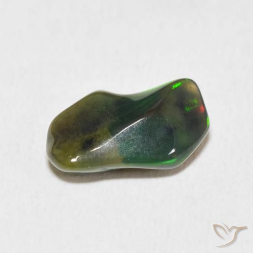 Opale Multicolore naturelle Fantaisie, 2.28 ct, Opaque