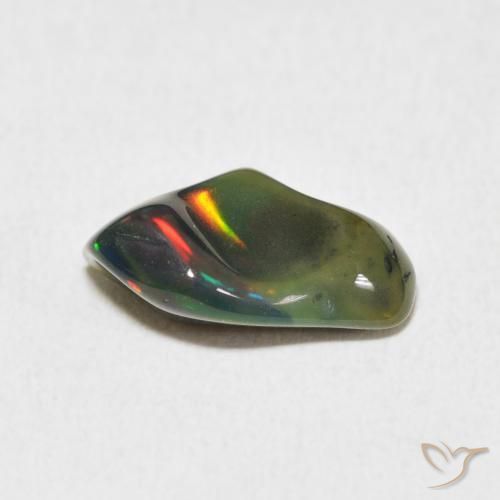 Opale Multicolore naturelle Fantaisie, 2.28 ct, Opaque