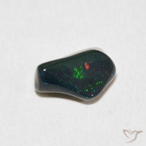 Opale Multicolore naturelle Fantaisie, 1.58 ct, Opaque