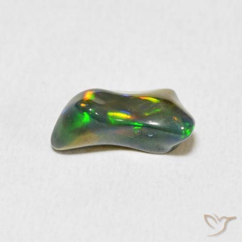 Opale Multicolore naturelle Fantaisie, 1.66 ct, Opaque