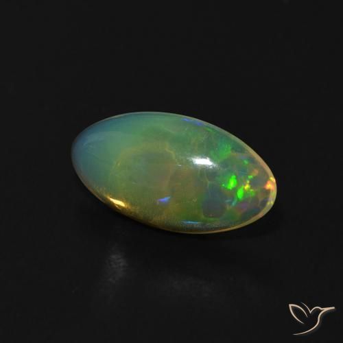 Opale Multicolore naturelle Marquise, 0.80 ct, Transparent