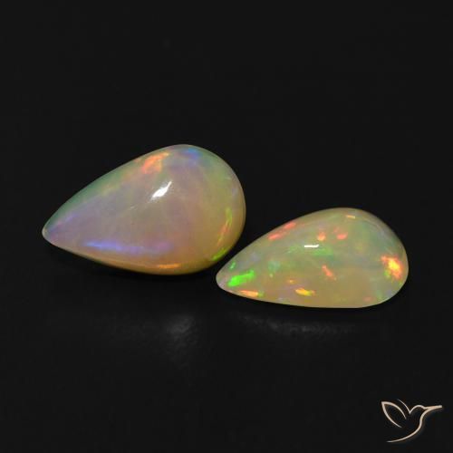 Shop natural 0.86ct Multicolore Opale gems, En forme de poire, from Australie at GemSelect. In stock, global shipping!