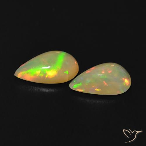 Shop natural 0.86ct Multicolore Opale gems, En forme de poire, from Australie at GemSelect. In stock, global shipping!