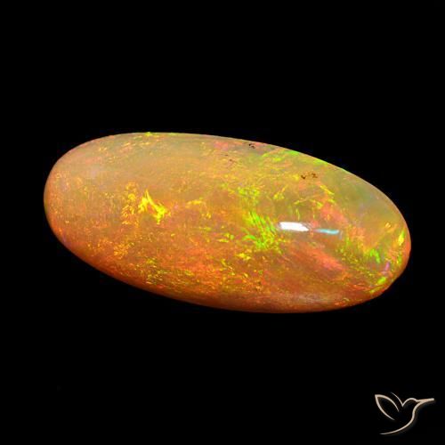 Opale Multicolore naturelle ovale, 13.59 ct, Opaque
