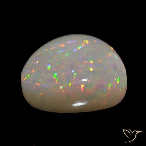 Opale Multicolore naturelle Trillion, 10.82 ct, Opaque