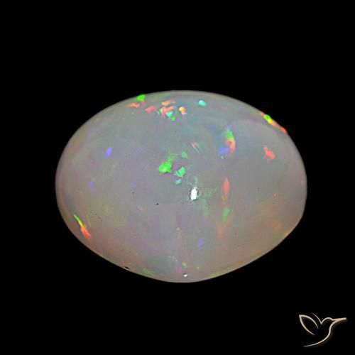 Opale Multicolore naturelle En forme de poire, 14.76 ct, Transparent