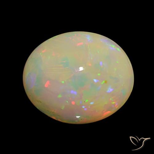 13.15ct Multicolore Opale, Ovale, Opaque