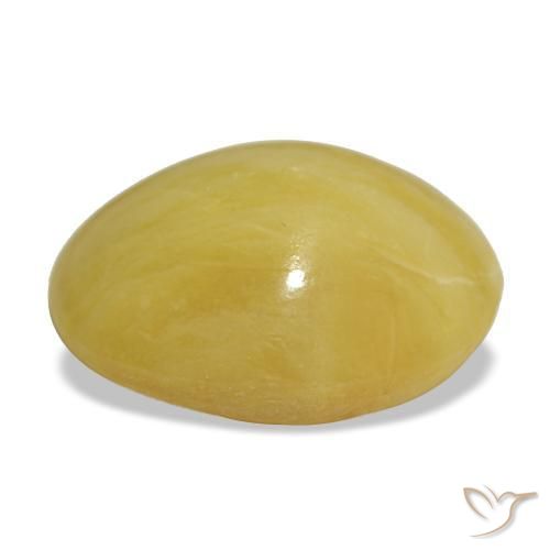 Opale doré naturelle coupe ovale, 6,20 ct, opaque