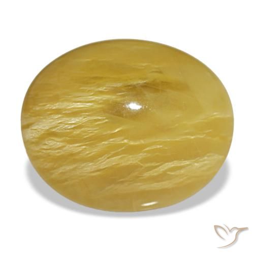 Opale doré naturelle coupe ovale, 10,02 ct, opaque