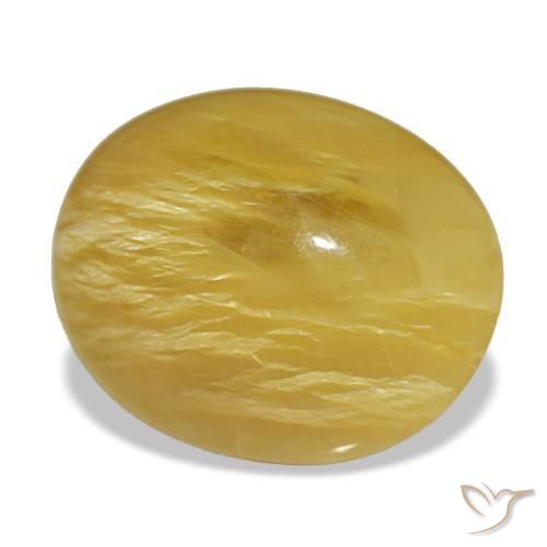 Opale doré naturelle coupe ovale, 10,02 ct, opaque