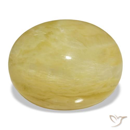 Opale doré naturelle coupe ovale, 18,93 ct, opaque