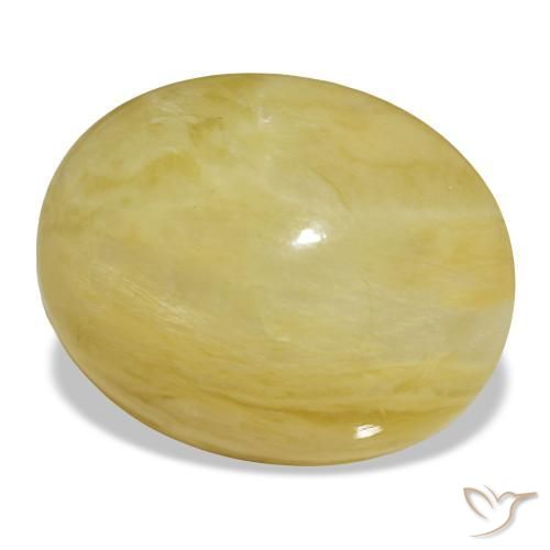 Opale doré naturelle coupe ovale, 18,93 ct, opaque