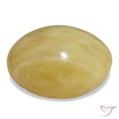 Opale doré naturelle coupe ovale, 20,55 ct, opaque