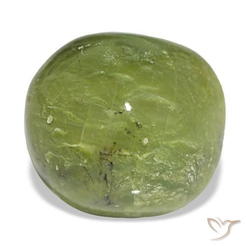 Opale vert naturelle coupe coussin, 8,68 ct, opaque