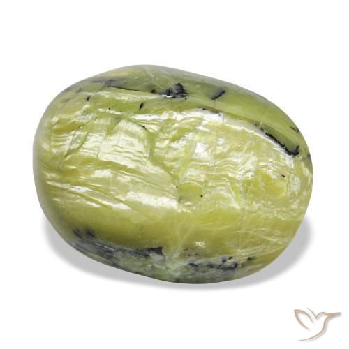 Opale vert naturelle coupe ovale, 11,66 ct, opaque