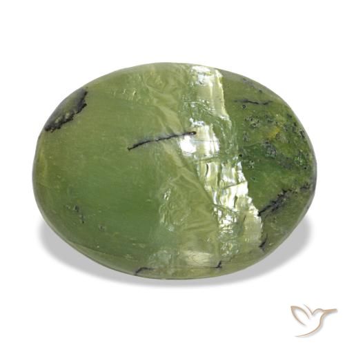 Opale vert de 4,21 ct, ovale, opaque