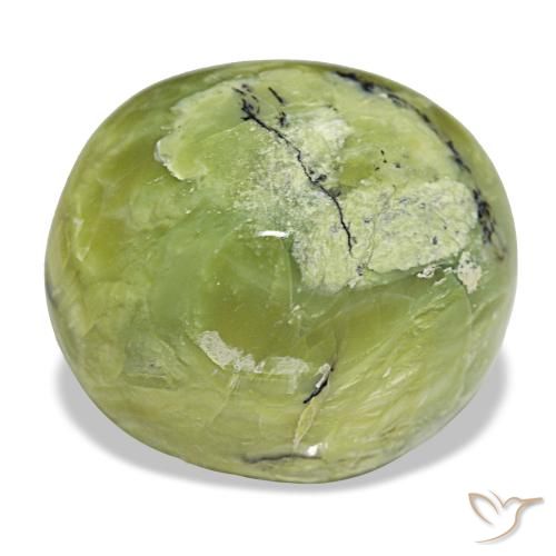 Opale vert de 18,56 ct, ovale, opaque
