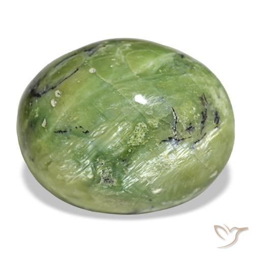 Opale vert de 27,05 ct, ovale, opaque