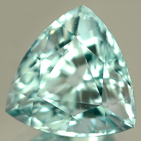 Tourmaline paraíba vert naturelle trillion, 2,21 ct, IF