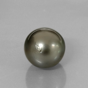 perle Noir Multicolore naturelle Sphère / Boule, 9.35 ct, Opaque