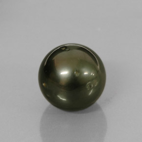 Perle multicolore naturelle sphère / boule, 10,43 ct, opaque