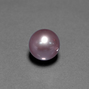 perle Lavande naturelle Sphère / Boule, 4.53 ct, Opaque