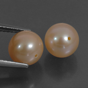 Achetez naturel 6.11ct Orange clair perle gems, Sphère / Boule, En provenance Chine chez GemSelect. En stock, livraison internationale!