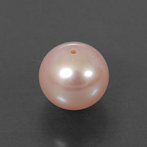 perle Rose naturelle Sphère / Boule, 3.30 ct, Opaque