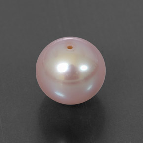perle Argent Rose naturelle Sphère / Boule, 3.53 ct, Opaque