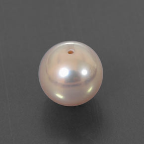 perle Argent Rosâtre naturelle Sphère / Boule, 2.90 ct, Opaque
